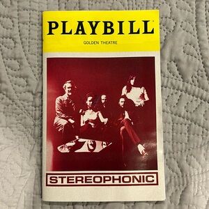 Stereophonic Broadway Playbill